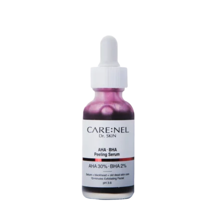 carenel aha bha peeling serum